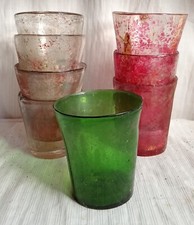 8 ancien lumignon verre
