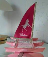 KIT MAQUETTE POULAIN BATEAU TRIMARAN / CATAMARAN - PUBLICITAIRE - 100% NEUF