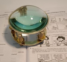Loupe ancienne laiton vintage