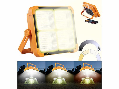 Projecteur chantier solaire - de,