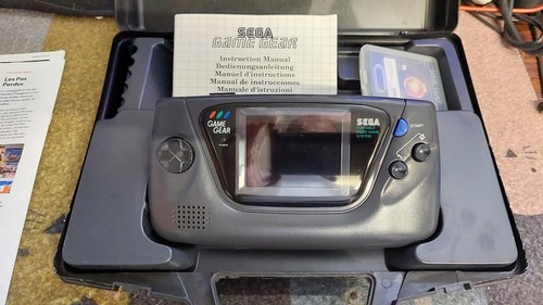 Sega game gear console avec - sega,