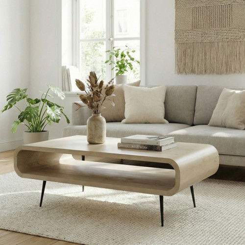 Table basse bois massif - table,