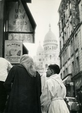 Photo Pierre Parente Paris Sacré Coeur Vers 1960