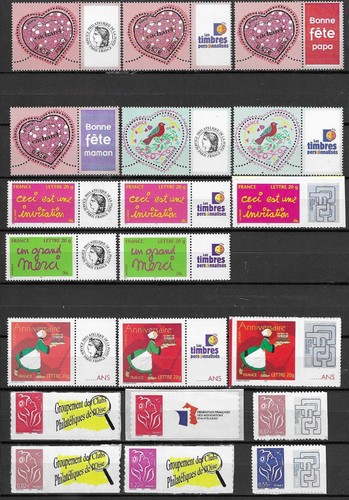 Timbres france neufs - france, neufs**