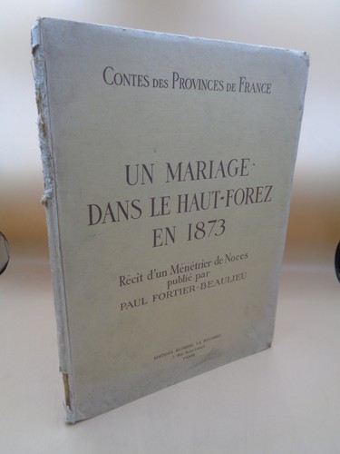 Mariage dans haut forez - dans, le