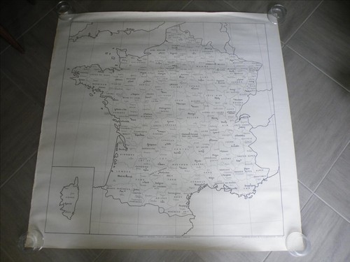 Rare carte france avant - carte,