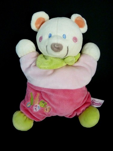 Doudou pommette ours - pommette,