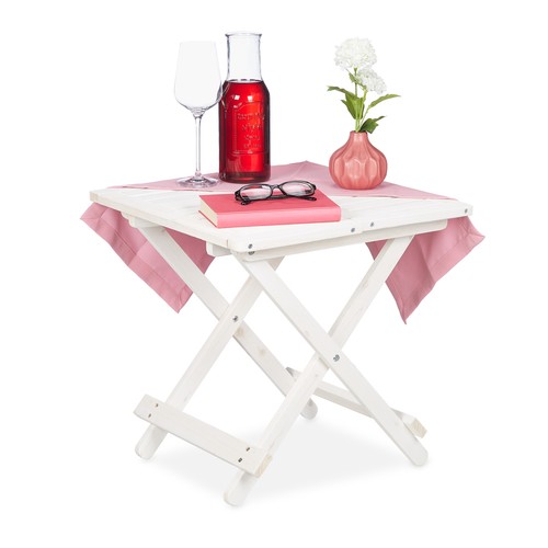 Table pliante bois console - bois,