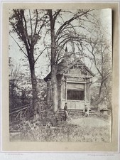 Amiens. Petit pavillon ou kiosque. Parc. Jardinier. Eugène Beaudouin. Circa 1870