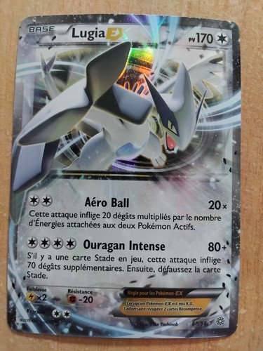 Carte pokémon lugia 98 - carte, 68/98
