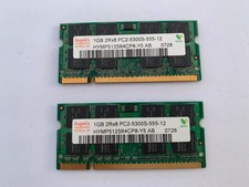 Mémoire Pc Portable 2Go (2 x1Go) DDR2 SODIMM HYNIX PC2 5300S