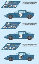 Décals Rene Bonnet Djet Le Mans 1962 1:32 1:43 1:24 1:18 64 87...