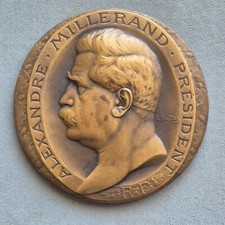 Médaille : Alexandre Millerand - Louis Bottée