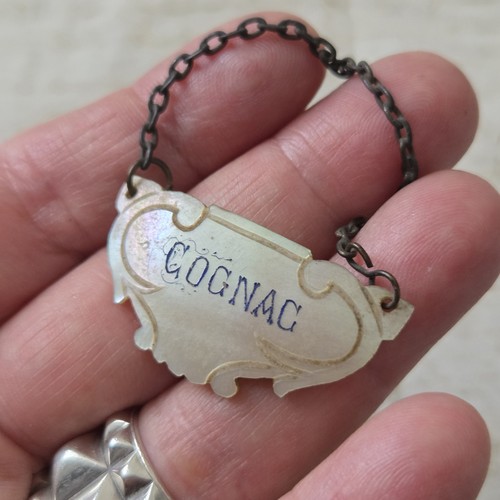Plaque collier nacre gravé - plaque,
