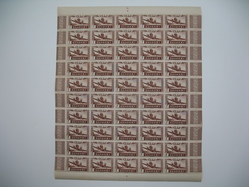 Dahomey feuille du - feuille,