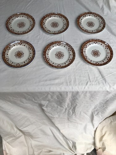 Assiettes faience fine - 6,