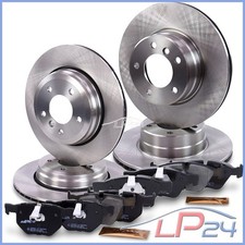 4x DISQUE+PLAQUETTES DE FREIN AVANT+ARRIÈRE VENTILÉ POUR BMW SÉRIE 5 E60 E61