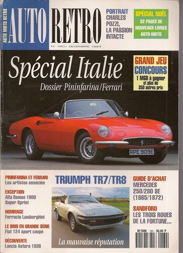 Auto retro 160 pininfarina - auto,