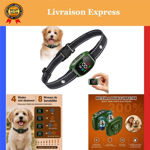 Collier anti aboiement chien - aboiement,