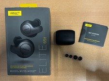 Étui de charge Jabra Elite 65t avec accessoires - titane noir - emballage d'o...