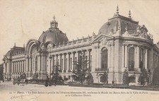 PARIS 75 - Le Petit Palais, musée des Beaux Arts 1906 - Dos non divisé - SEINE