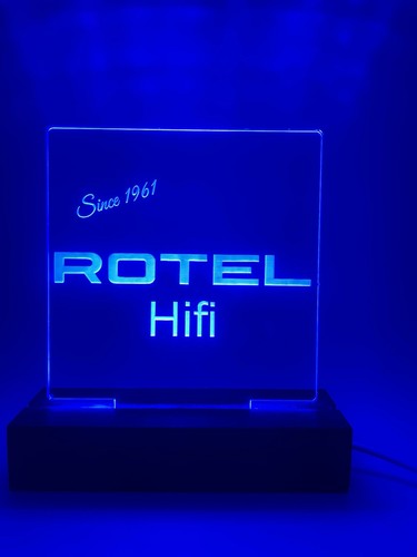 Rotel power amplifier led - rotel,