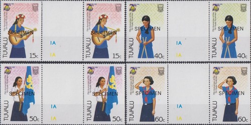 Tuvalu 1985 filles - filles, guides