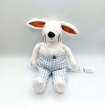 Peluche doudou lapin blanc