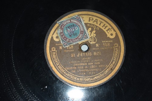 Tours rpm pathe léon - -,