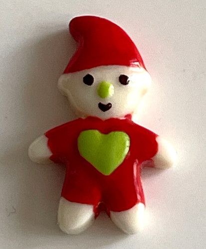 Fève jouet lutin rouge - fève,