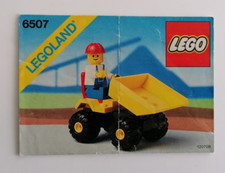 Notice Lego City - Construction - 6507 Mini Dumper 1989 - Instructions only