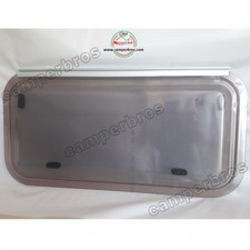 Baie - Fenêtre Universelle AFRICA WxH 1450x650 Marron: camping-car caravane