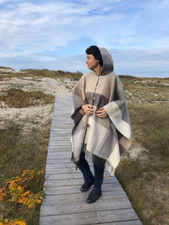 Cape laine avec - cape,