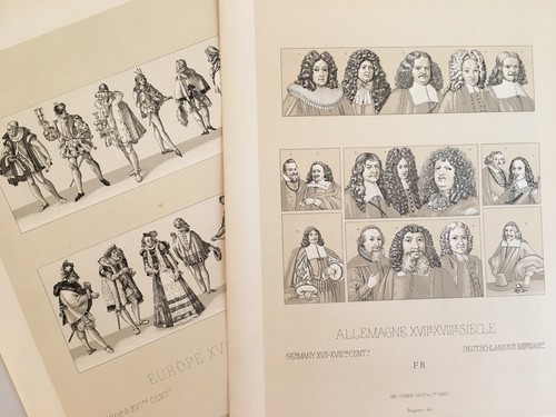 Gravure planche allemagne - 2x,