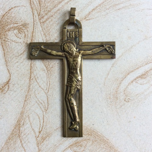 Croix pectorale christ - croix,