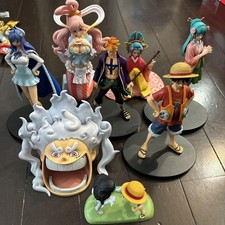 Lot de 8 figurines ONE PIECE