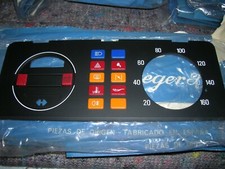 RENAULT 14 - R14 PLATINE DE COMPTEUR JAEGER NEUF ORIGINE D'EPOQUE
