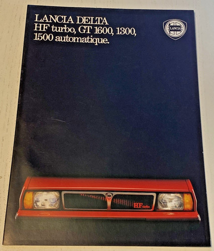 Brochure vente lancia delta - de,