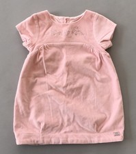 LILI GAUFRETTE Robe Velours Rose très BCBG 2 Ans Comme Neuve !