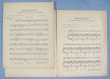  Partition “Barcarolle des