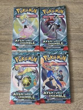 Artset 4 Boosters Pokémon -