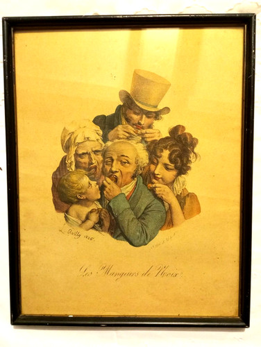 Gravure ancienne boilly - l,