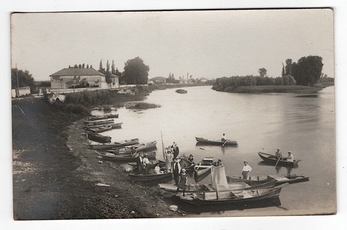 Photo carte cpa époque - cpa, d'époque
