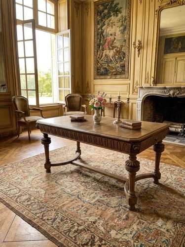 Table chêne massif - table, en