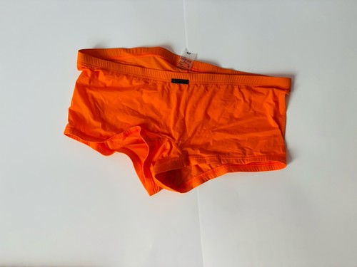 Shorty orange microfibre sexy - orange,