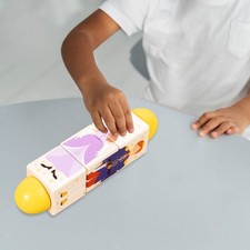 Puzzle En Bois à Blocs