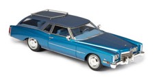 1972 Cadillac Eldorado 2 türig Wagon bleu bicolore 1/43 résine tout monté