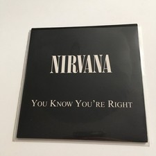NIRVANA - YOU KNOW YOU'RE RIGHT + BIO - MEGA RARE FRENCH PROMO CD  !!!! AS NEW