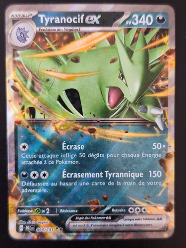 Carte pokémon tyranocif - pokémon,