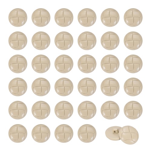 50pcs boutons style cuir - 50pcs,